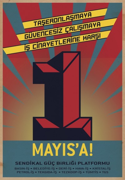 Sendikal Güç Birliği 1 Mayıs Afişi