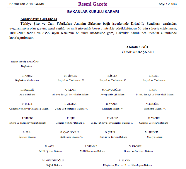 Grevimizi ertelediler