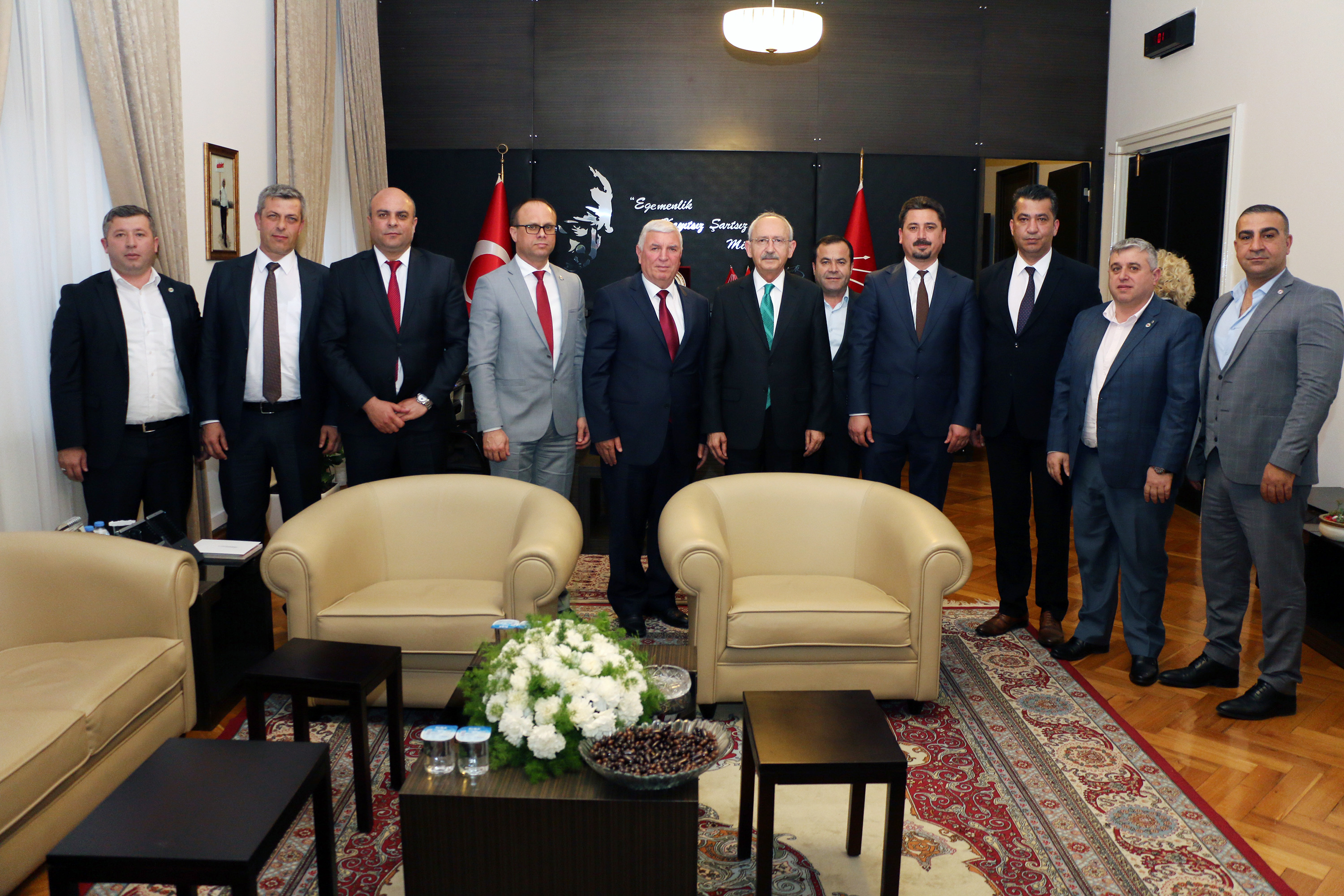 Sendikamızın Genel Merkez ve Şube Başkanları CHP Genel