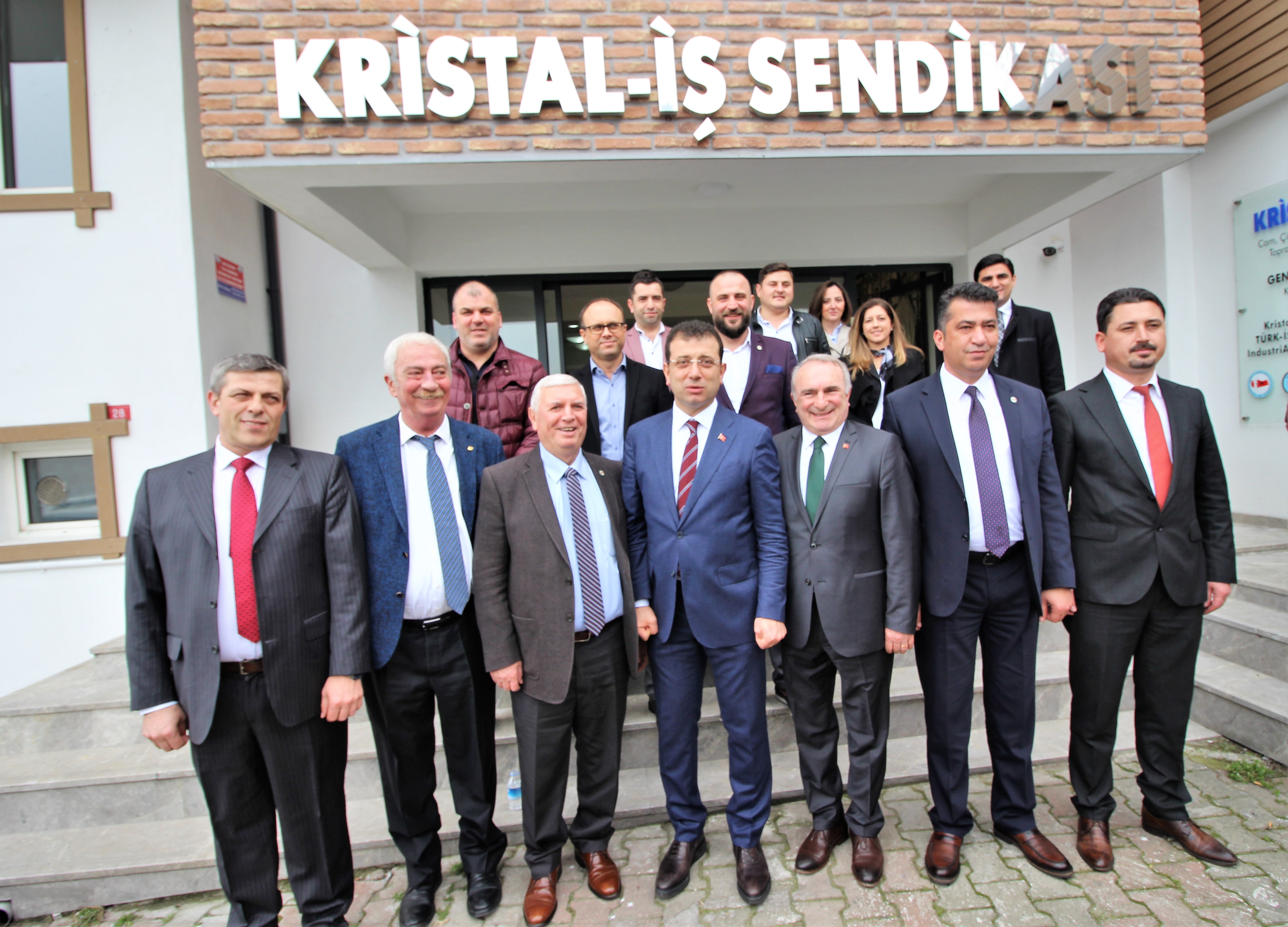 ﻿Ekrem İmamoğlu ve Coşkun Tosun sendikamızı ziyaret etti