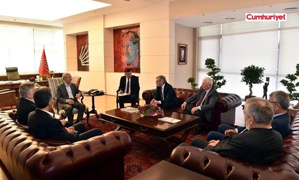 Sendika başkanlarından Kılıçdaroğlu'na ziyaret