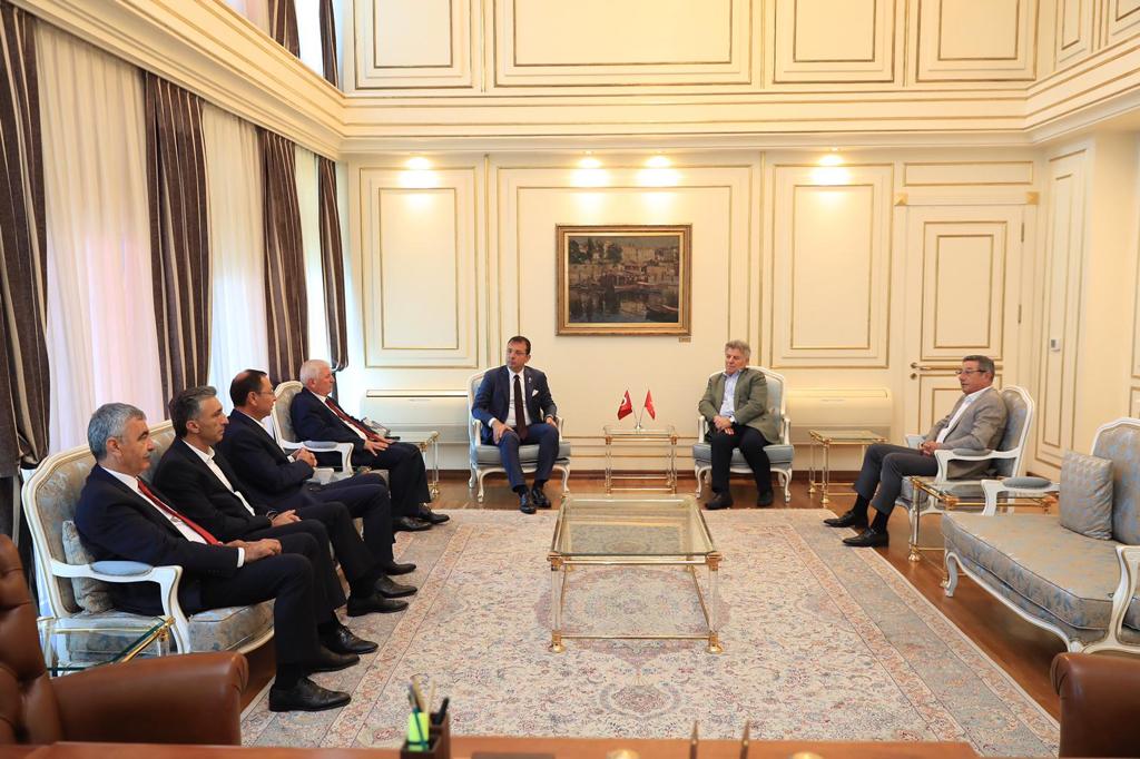 Sendika Başkanlarından Ekrem İmamoğlu'na Ziyaret