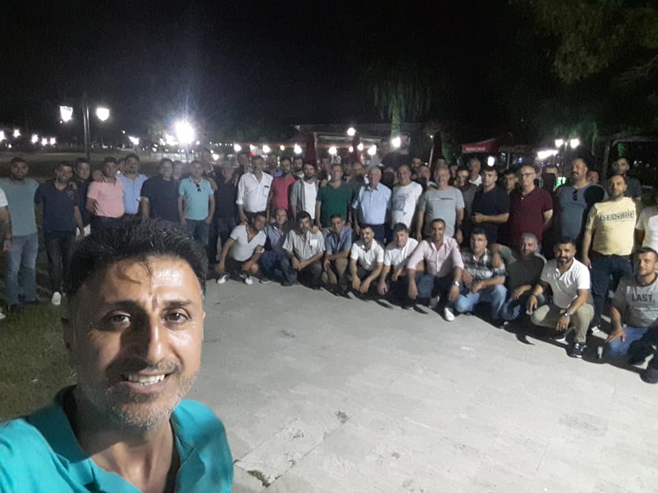 Duravit işçileriyle veda yemeğinde bir araya gelindi