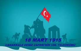 18 Mart Çanakkale Zaferi'nin 106. Yıldönümü