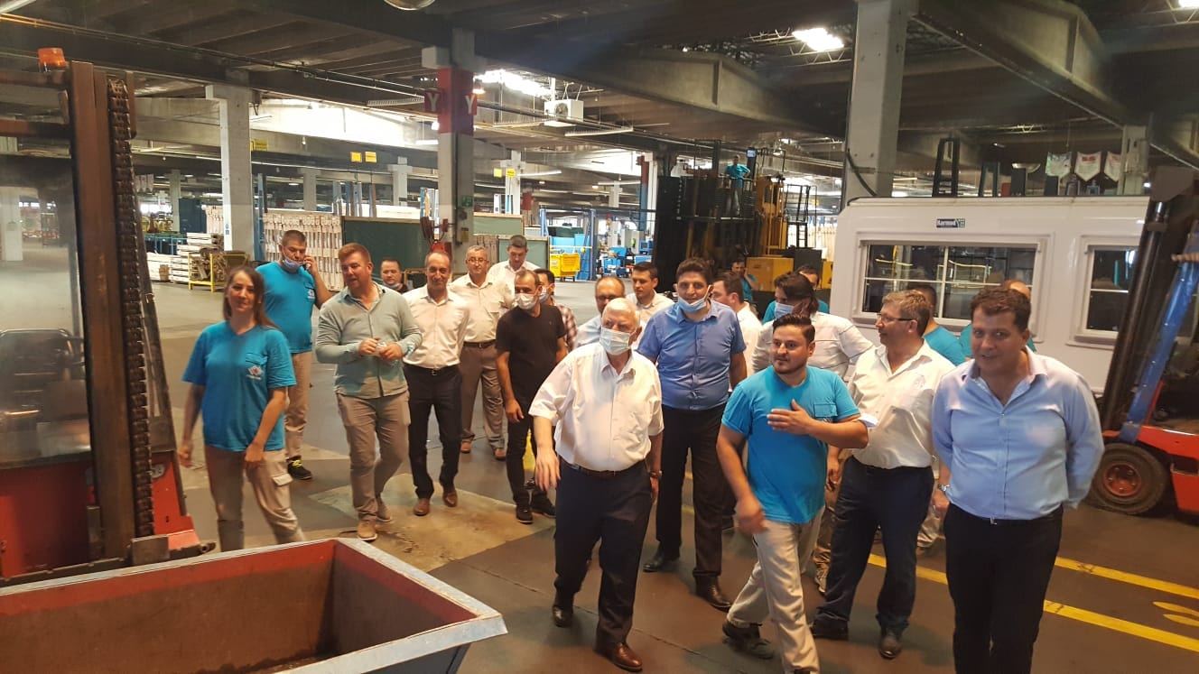 Yönetim Kurulu Üyelerimiz Fabrika Ziyaretlerini Sürdürüyor