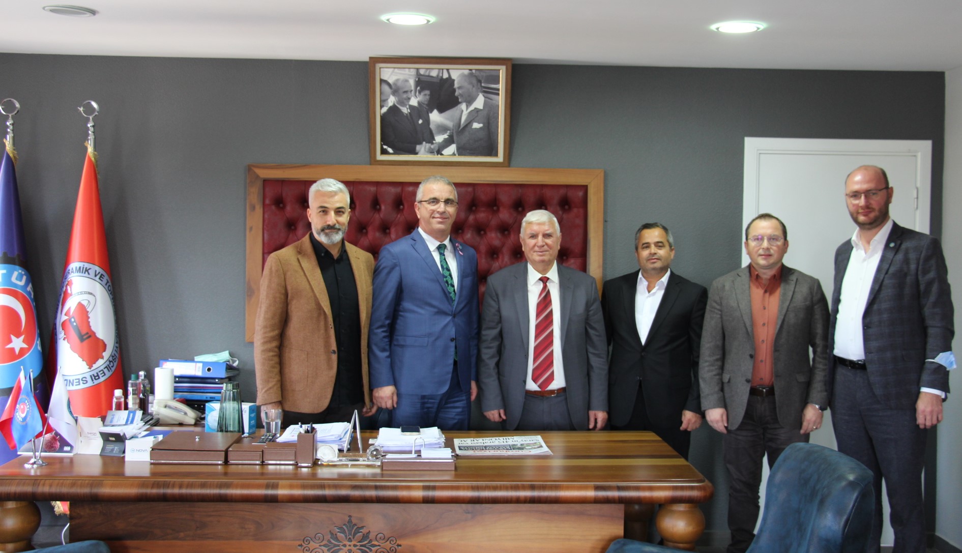 İyi Parti Kırklareli İl Yönetimi Üyeleri Sendikamızı Ziyaret Etti