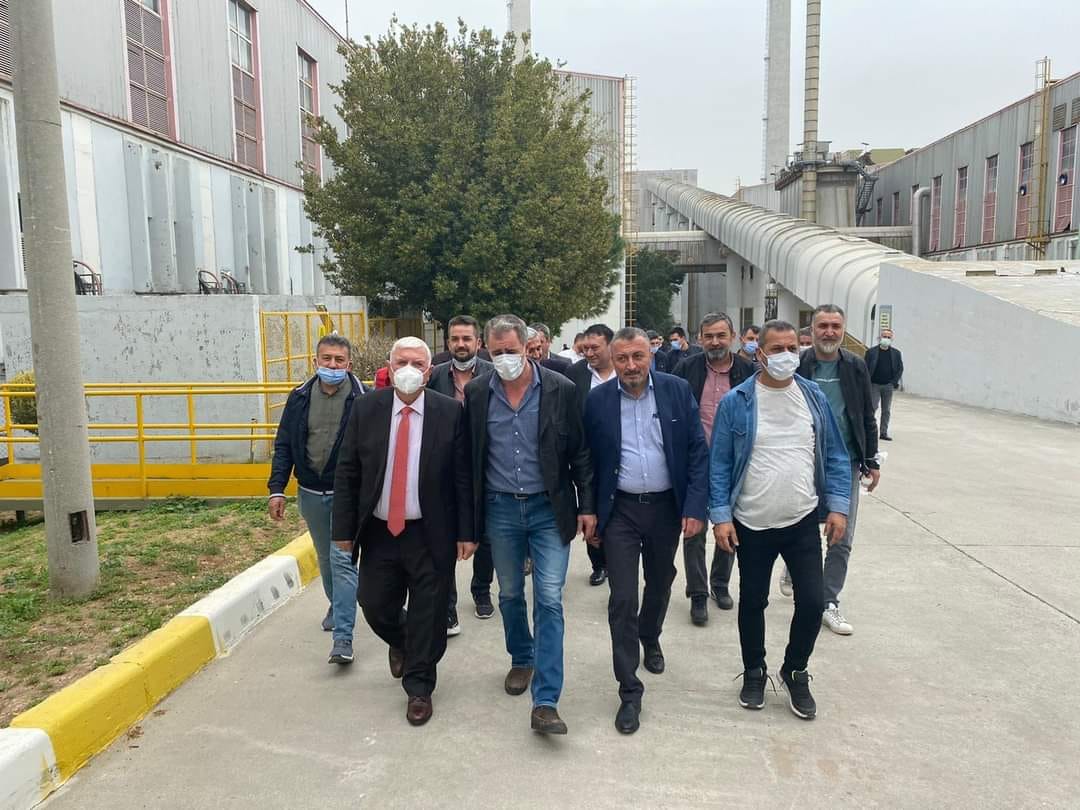 Genel Merkez Yönetim Kurulu Üyelerimiz Fabrika Ziyaretlerine Devam Ediyor