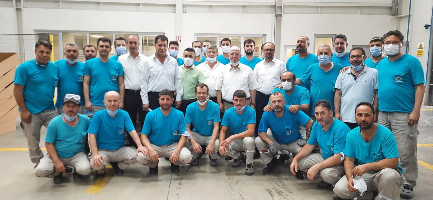 Yönetim Kurulu Üyelerimiz Fabrika Ziyaretlerine Devam Ediyor