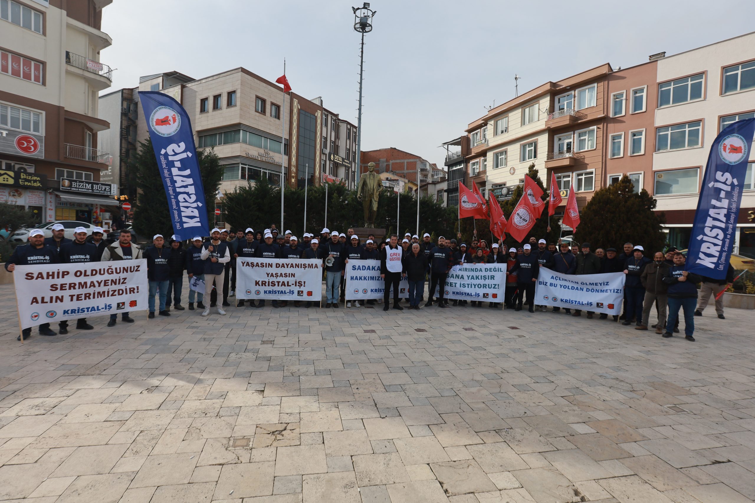 Grevimizin 166’ncı Gününde Basın Açıklamamızı Gerçekleştirdik