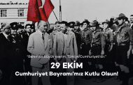 29 Ekim Cumhuriyet Bayramımız Kutlu Olsun