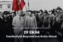 29 Ekim Cumhuriyet Bayramımız Kutlu Olsun